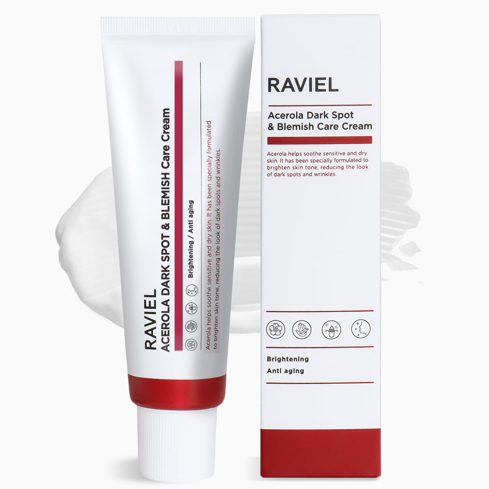 aviel Acerola Dark Spot & Blemish Care Cream – Vitamin C Dark Spot Corrector for Even Tone