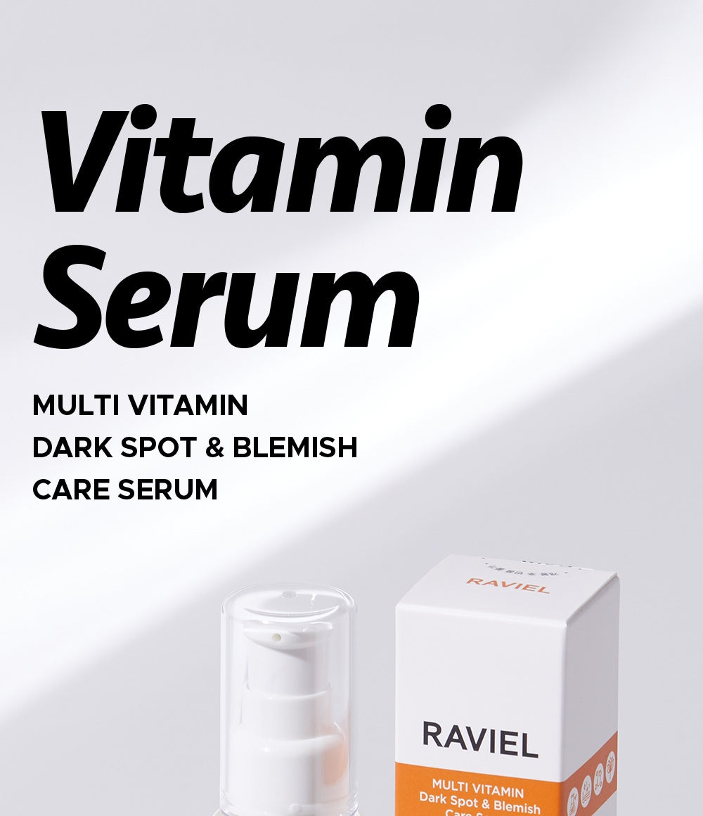  Raviel Multi Vitamin Dark Spot & Blemish Care Serum | Spot Corrector Vitamin C Serum for Hyperpigmentation