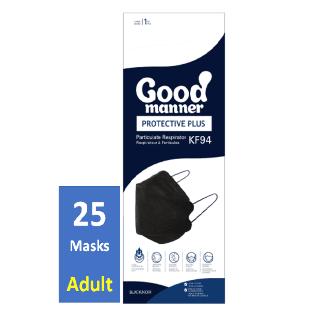 Good Manner KF94 Mask Adult (25 Masks) Good Manner