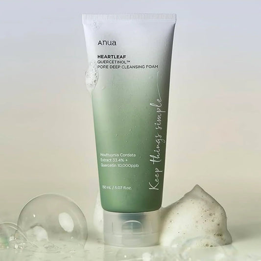 ANUA Heartleaf Quercetinol Pore Deep Cleansing Foam 150mL - Kbeauty Canada