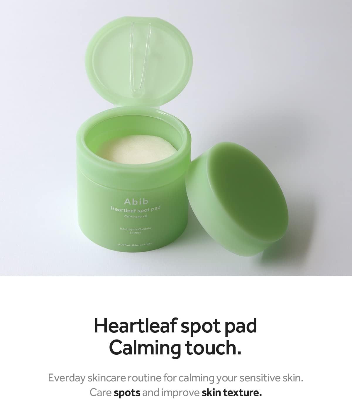 Abib Heartleaf Spot pad Calming touch (80 pads) - Kbeauty Canada