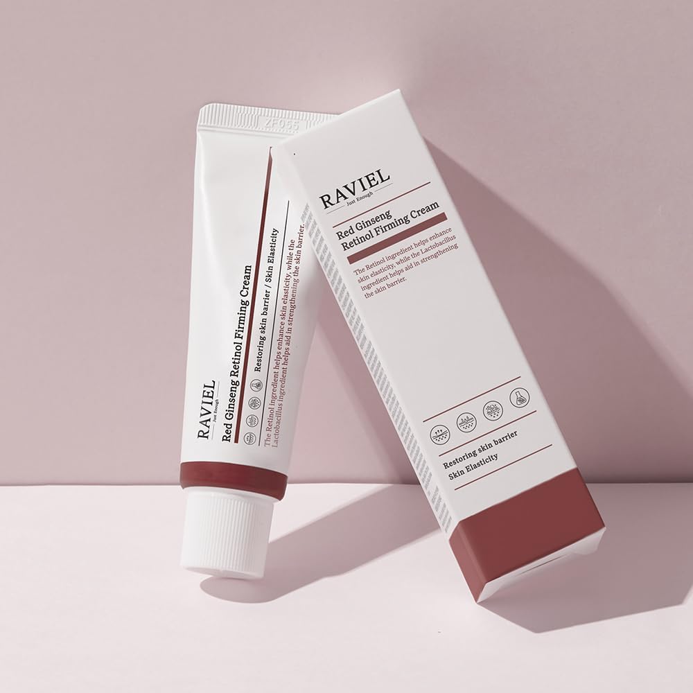 Raviel Red Ginseng Retinol Elasticity Cream 50ml 1.69oz - Kbeauty Canada