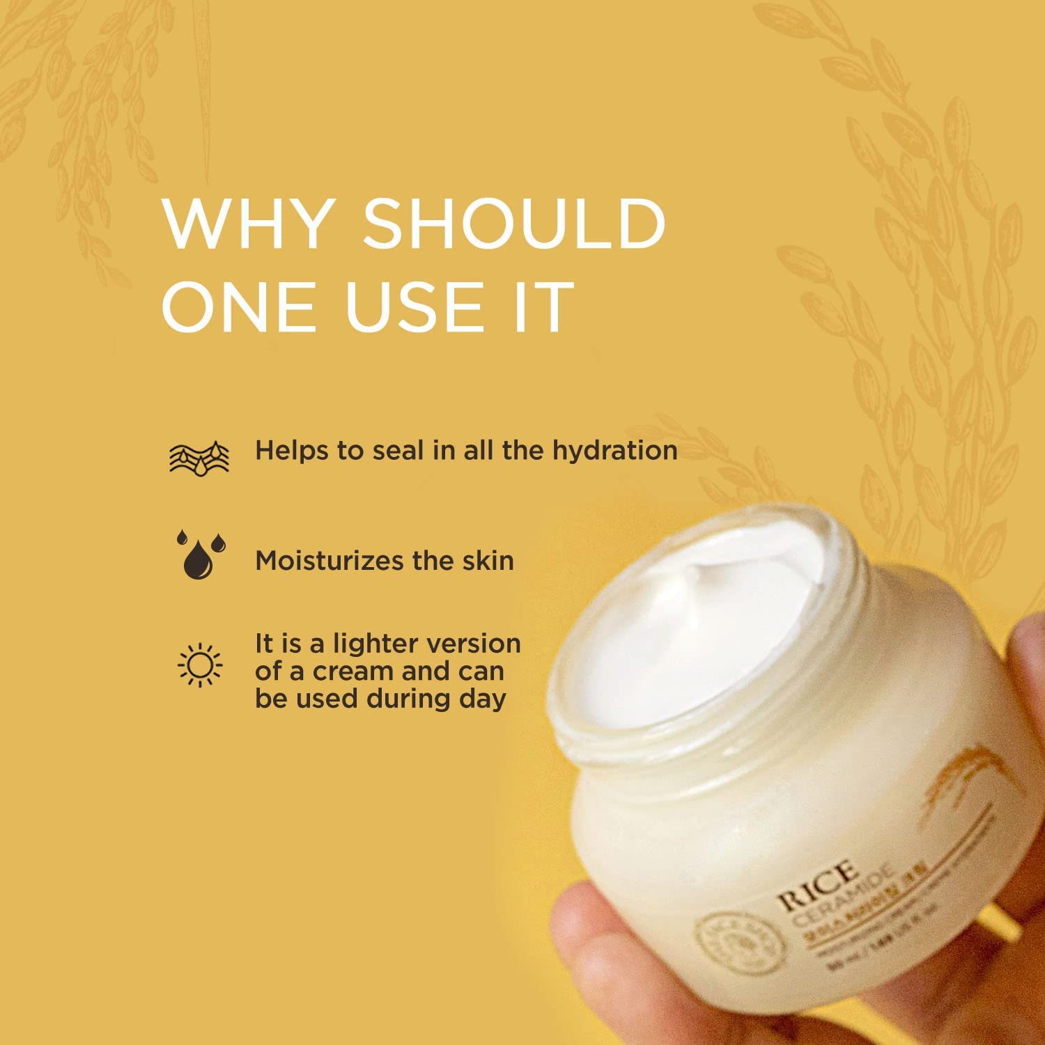 THE FACE SHOP  Rice Ceramide Moisturizing Cream - Kbeauty Canada