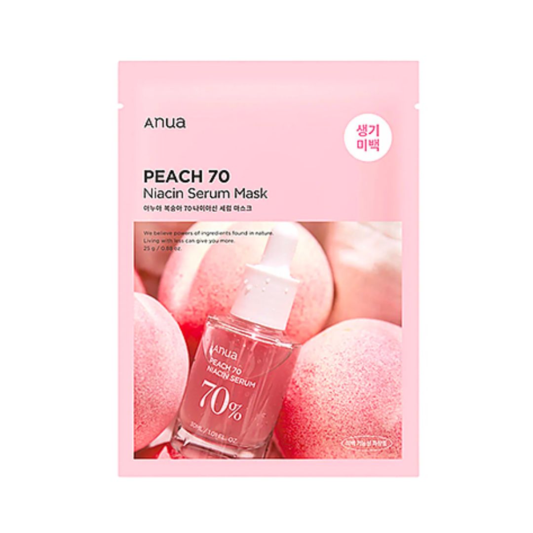 ANUA Peach 70 Niacin Serum Mask - Kbeauty Canada