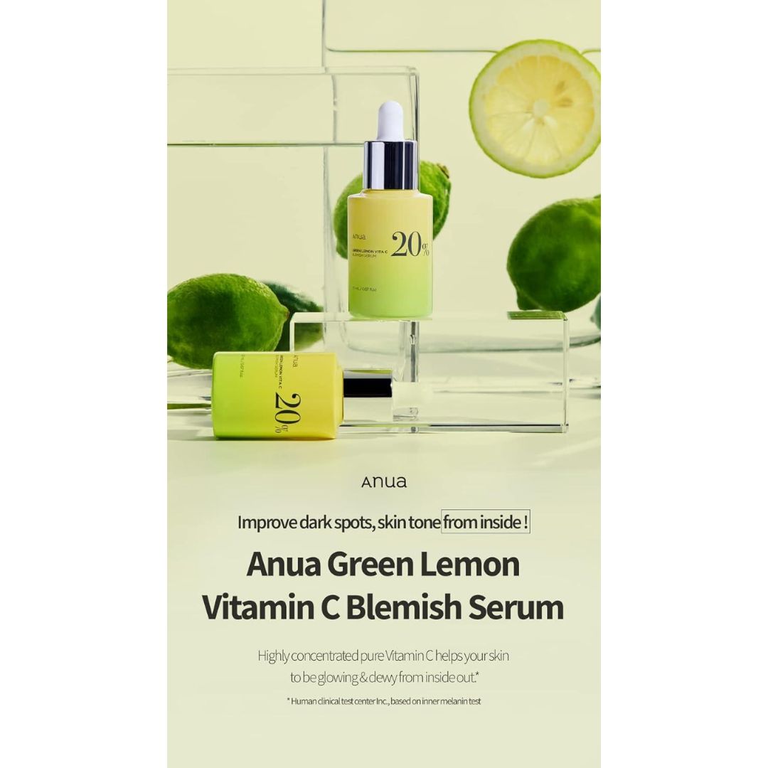 ANUA Green Lemon Vitamin C Blemish Serum - Kbeauty Canada