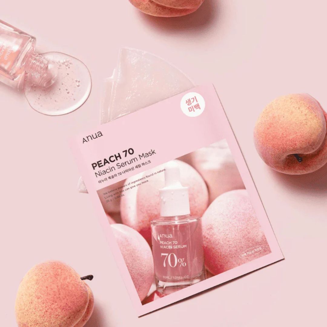 ANUA Peach 70 Niacin Serum Mask - Kbeauty Canada