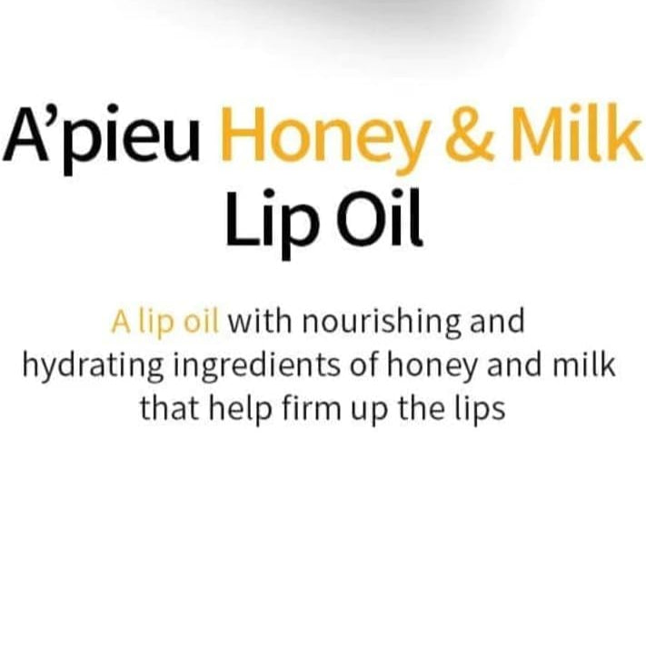APIEU Honey & Milk Lip Oil (Mint) 5g