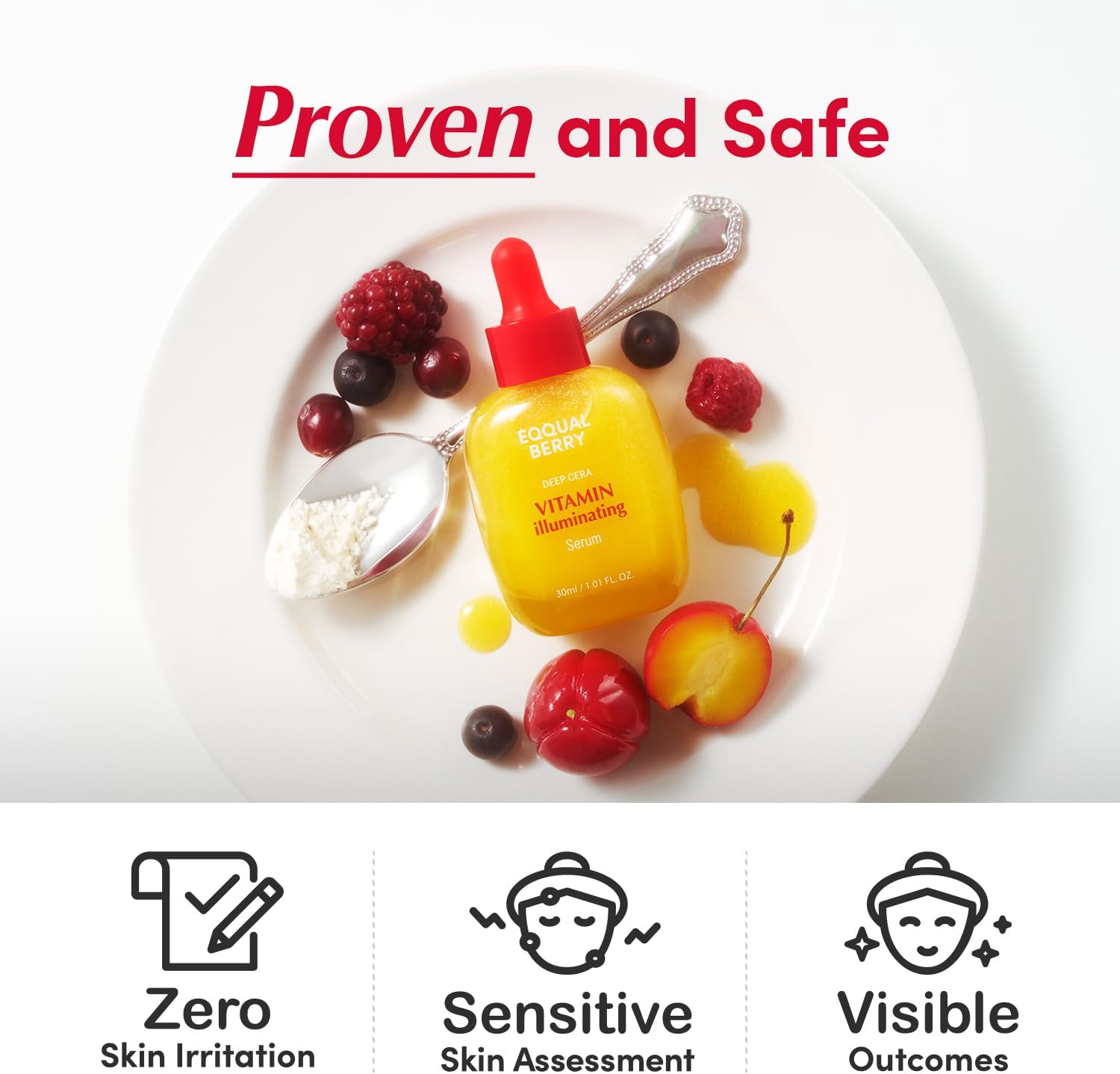 EQQUALBERRY Vitamin Illuminating Serum 30mL - Kbeauty Canada