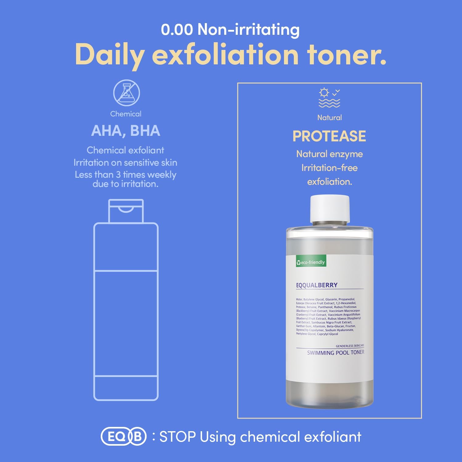 EQQUALBERRY Swimming Pool Toner - Kbeauty Canada