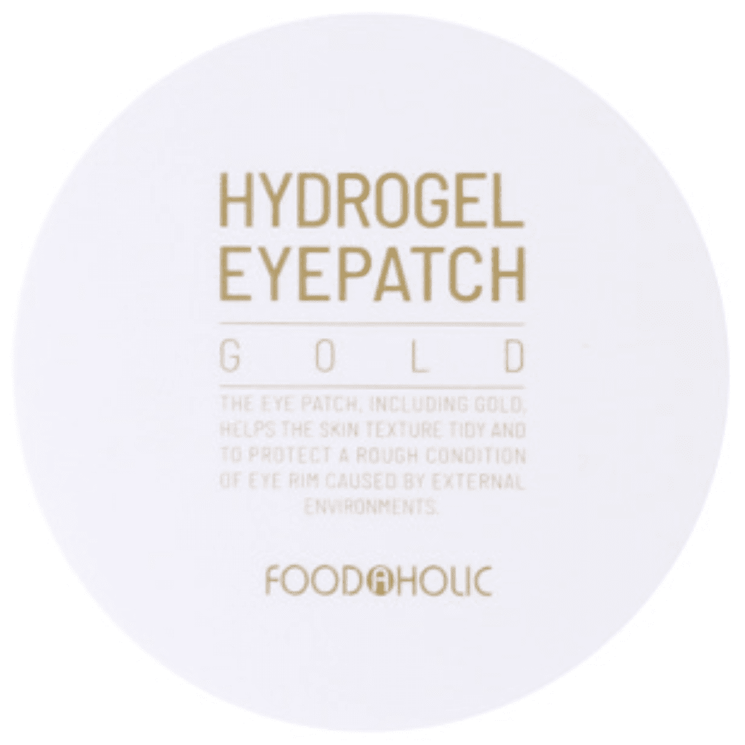 Foodaholic Hydrogel Eyepatch Gold | For Dark Circles and Under-Eye Spots