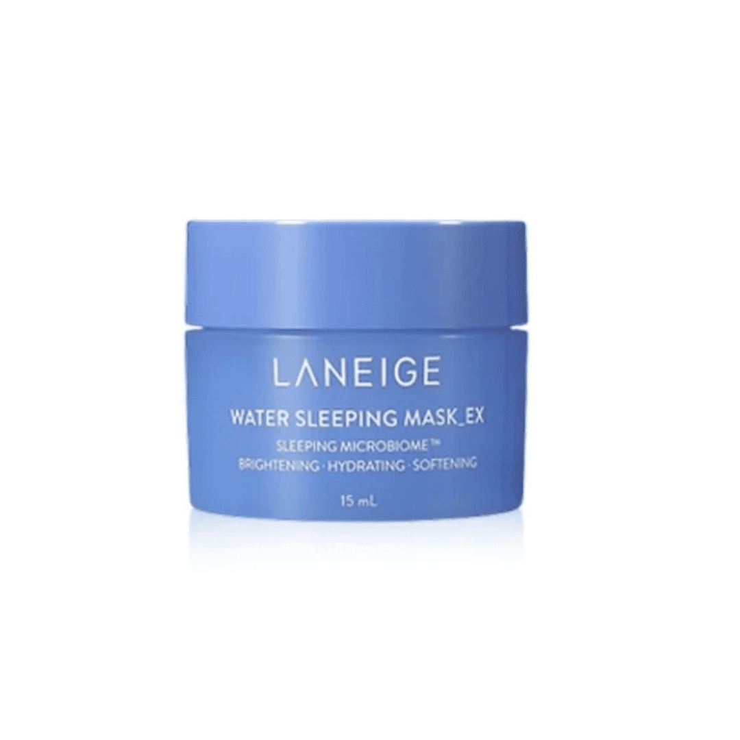 Laneige Water Sleeping Mask EX Mini – Best Night Mask for Hydration & Luminous Whitening Cream 