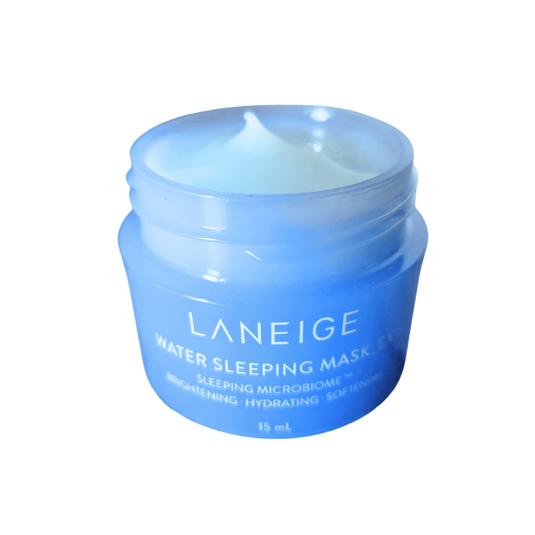 Laneige Water Sleeping Mask EX Mini – Best Night Mask for Hydration & Luminous Whitening Cream 