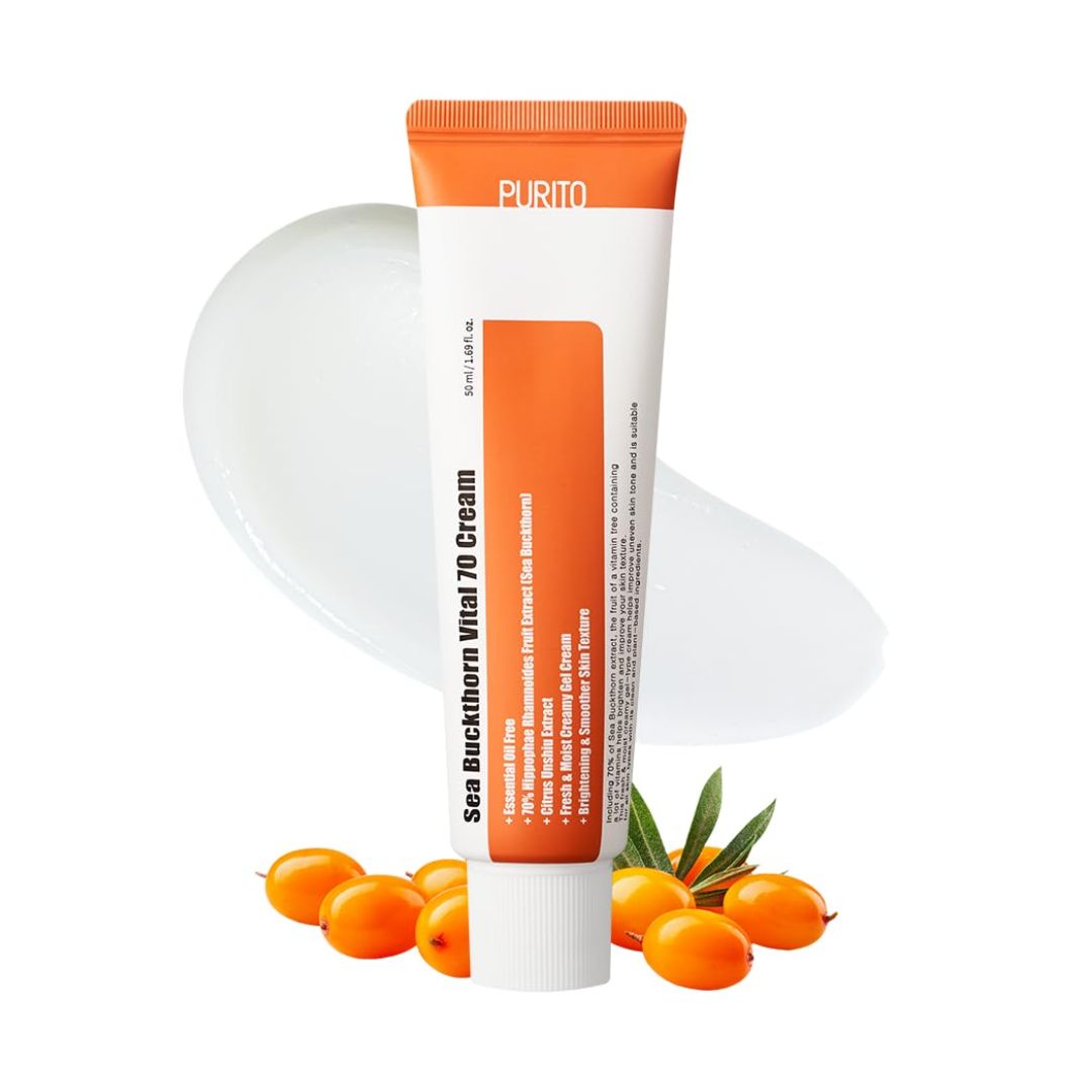 PURITO Sea Buckthorn Vital 70 Cream - Kbeauty Canada