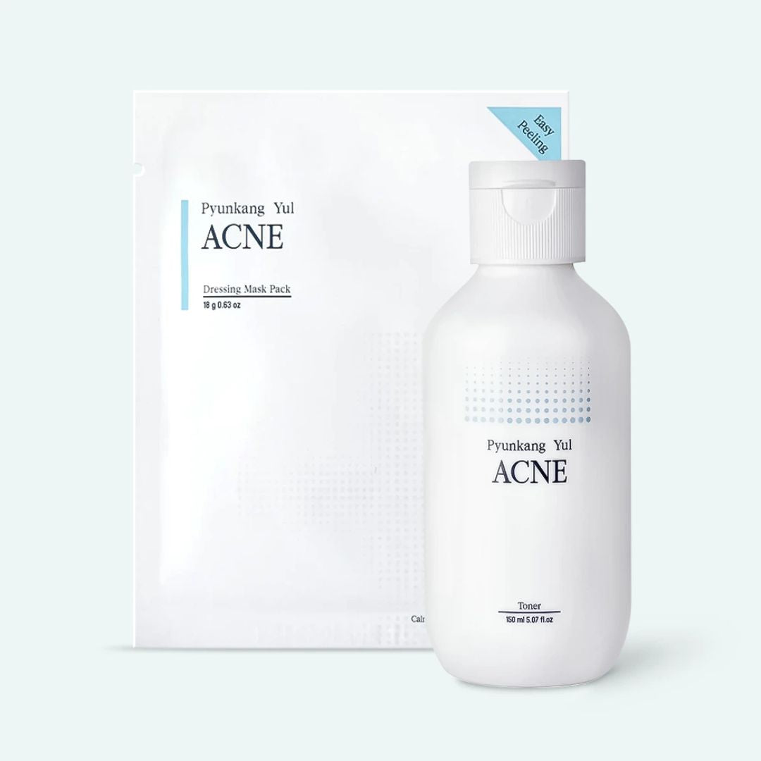 Pyunkang Yul Acne Toner + Mask Pouch Set (2 Items)