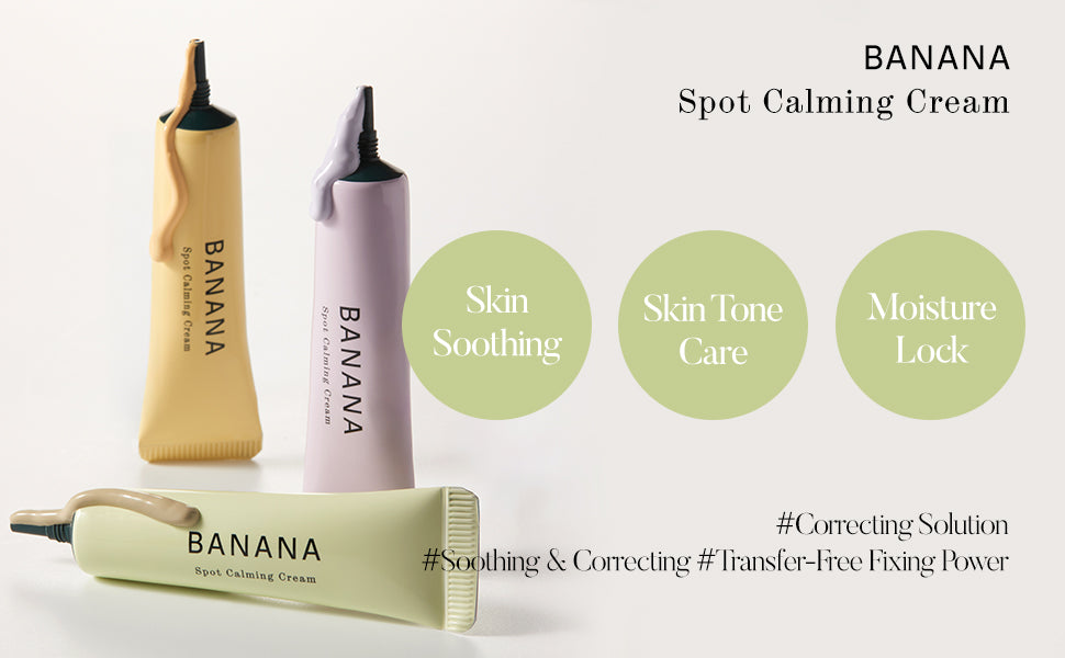 SHAISHAISHAI Banana Spot Calming Cream 01 (Green) 15g