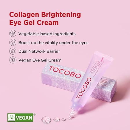 TOCOBO Collagen Brightening Eye Gel Cream 30mL