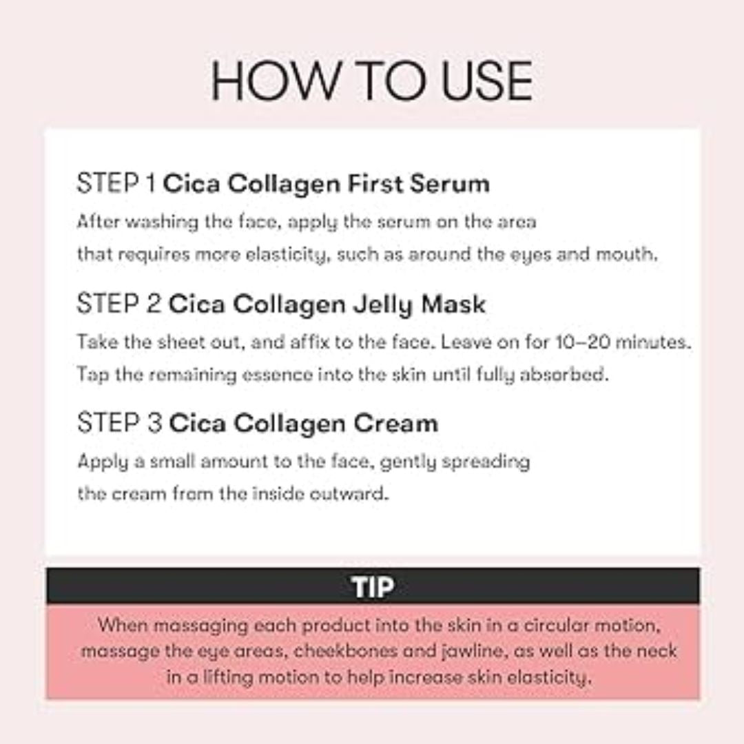 VT CICA Collagen All-in-One 3-Step Mask